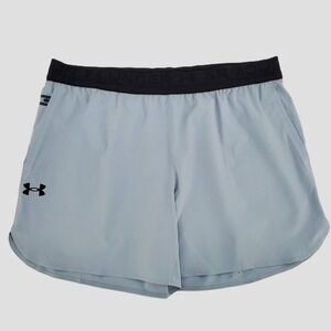Under Armour Vanish Elite Shorts Training Soccer Running Light Blue Mens 2XL New